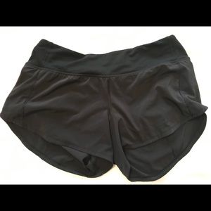 Lululemon black shorts 4” long